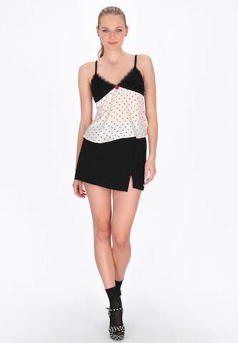 Haut myMo at night en noir : devant