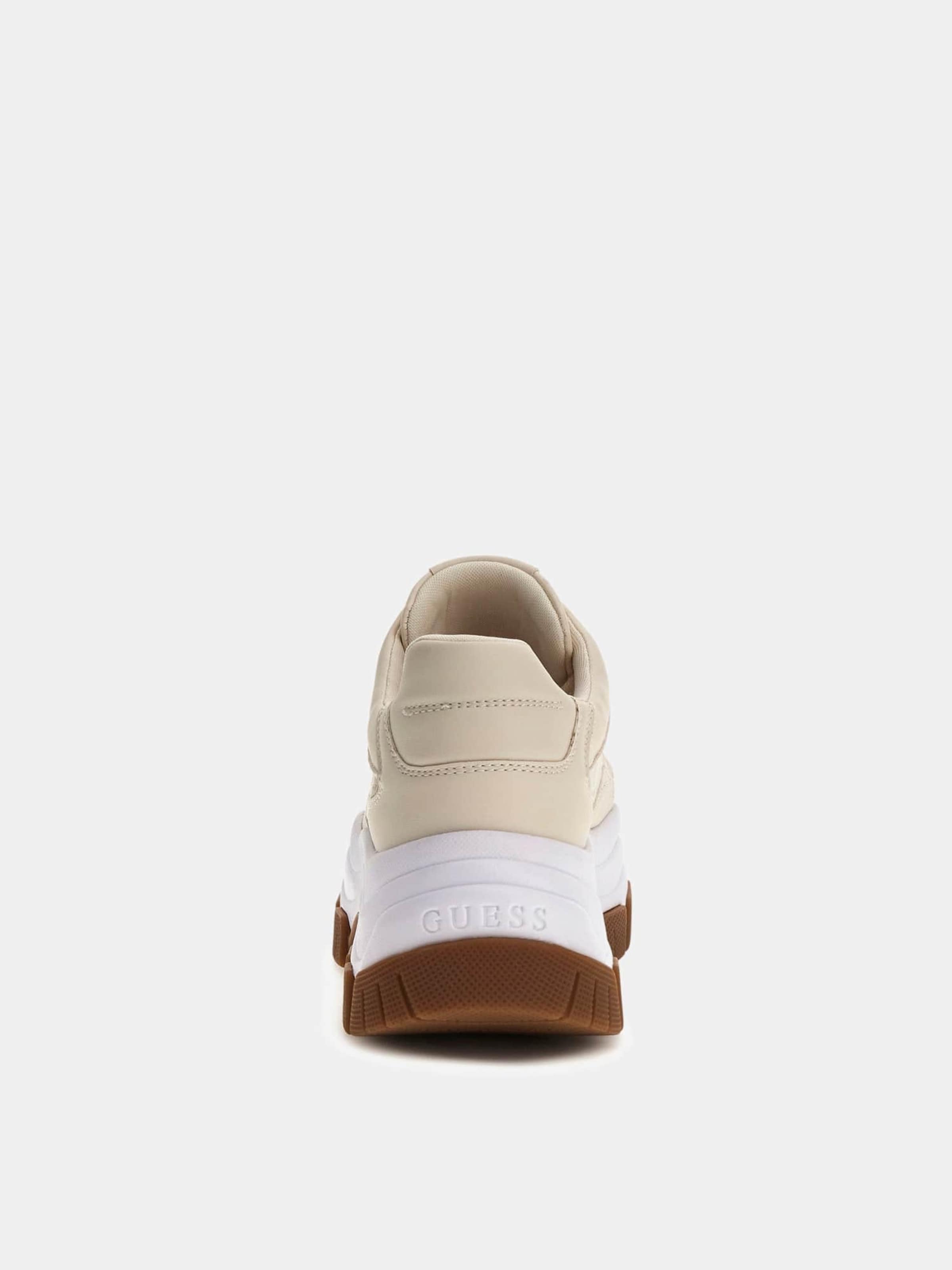 Baskets basses 'Berrett' GUESS en beige