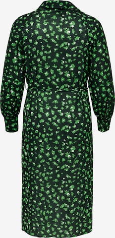 ONLY Carmakoma Shirt Dress in Green