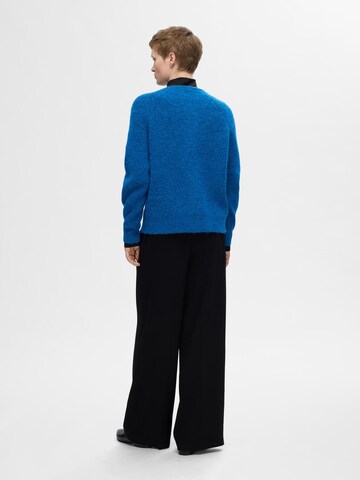 Cardigan 'SLFLULU' SELECTED FEMME en bleu