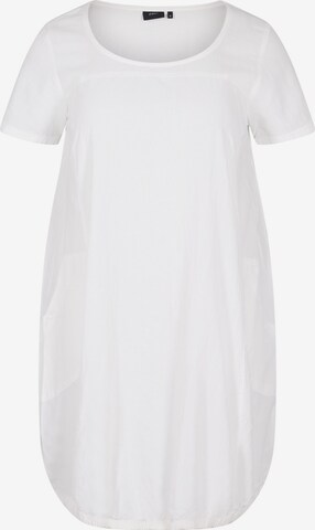 Robe Zizzi en blanc : devant