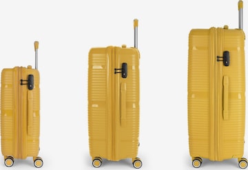 Set di valigie 'Akane' di Gabol in giallo