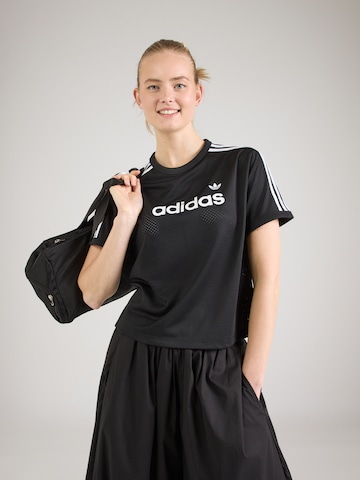 ADIDAS ORIGINALS Футболка в Черный: спереди