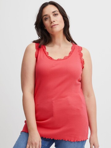 Fransa Curve - Top en rojo: frente