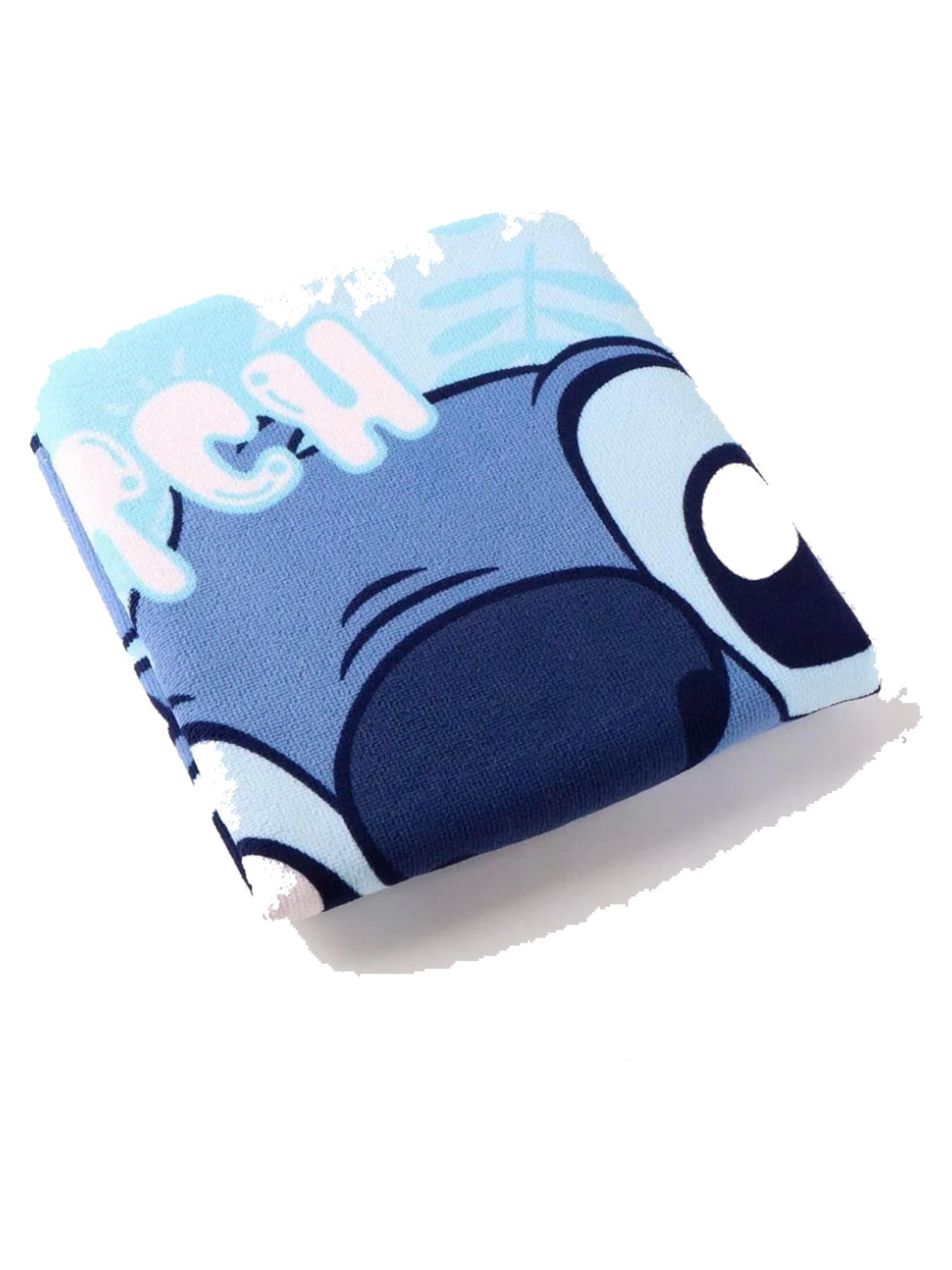Disney Lilo & Stitch Badjas 'Stitch Handdoek Poncho' in Blauw