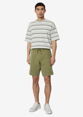 Marc O'Polo Regular Shorts in Grün