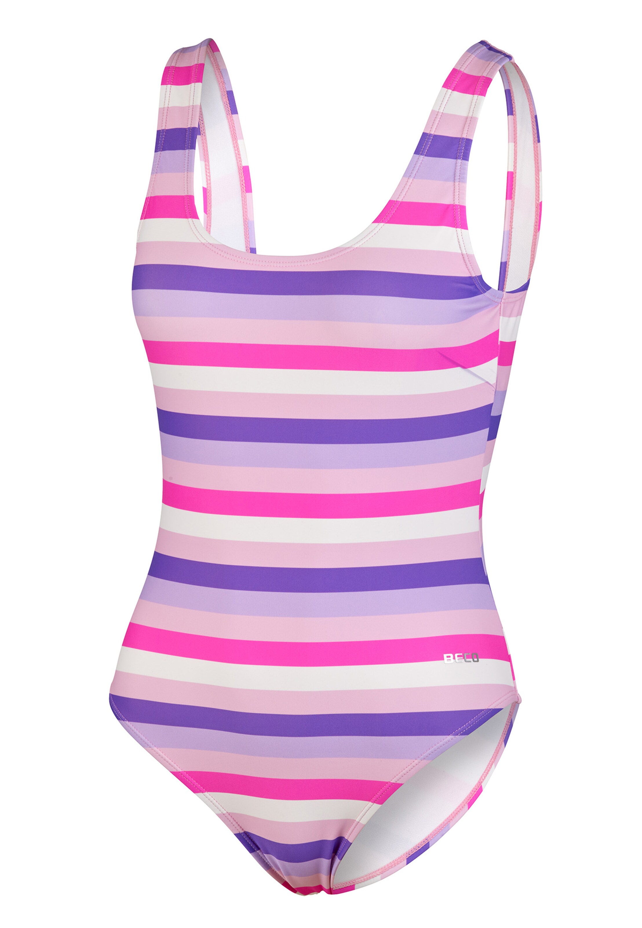 BECO the world of aquasports Swimsuit 'Fresh Stripes' in Pink