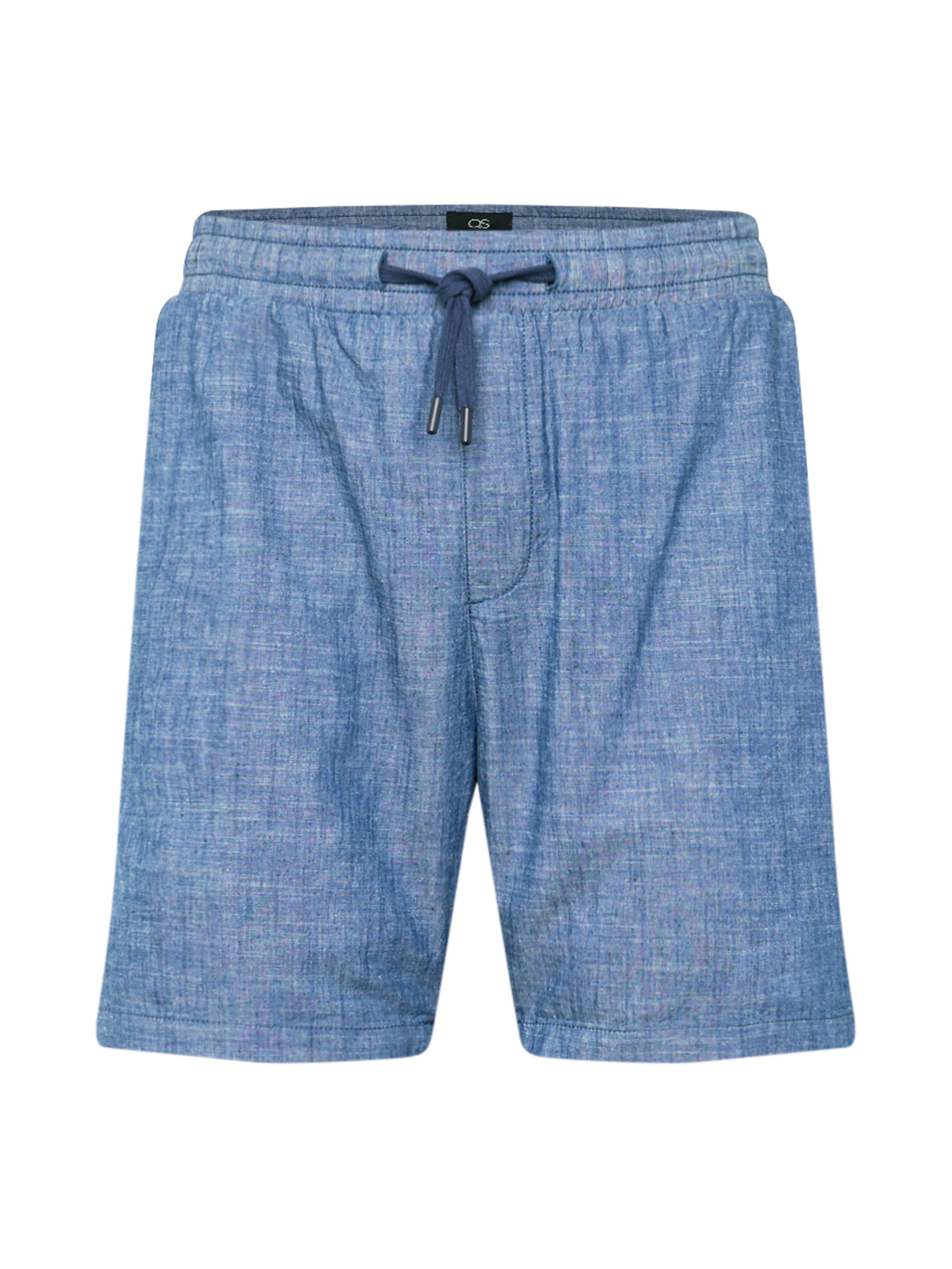 QS regular Bukser i blå: forside