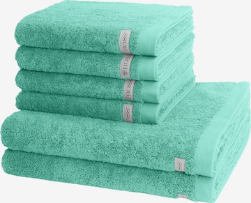 ROSS Handtuch 'Sinfonie' in Blau: Vorderseite