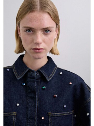 Scalpers Blouse in Blue