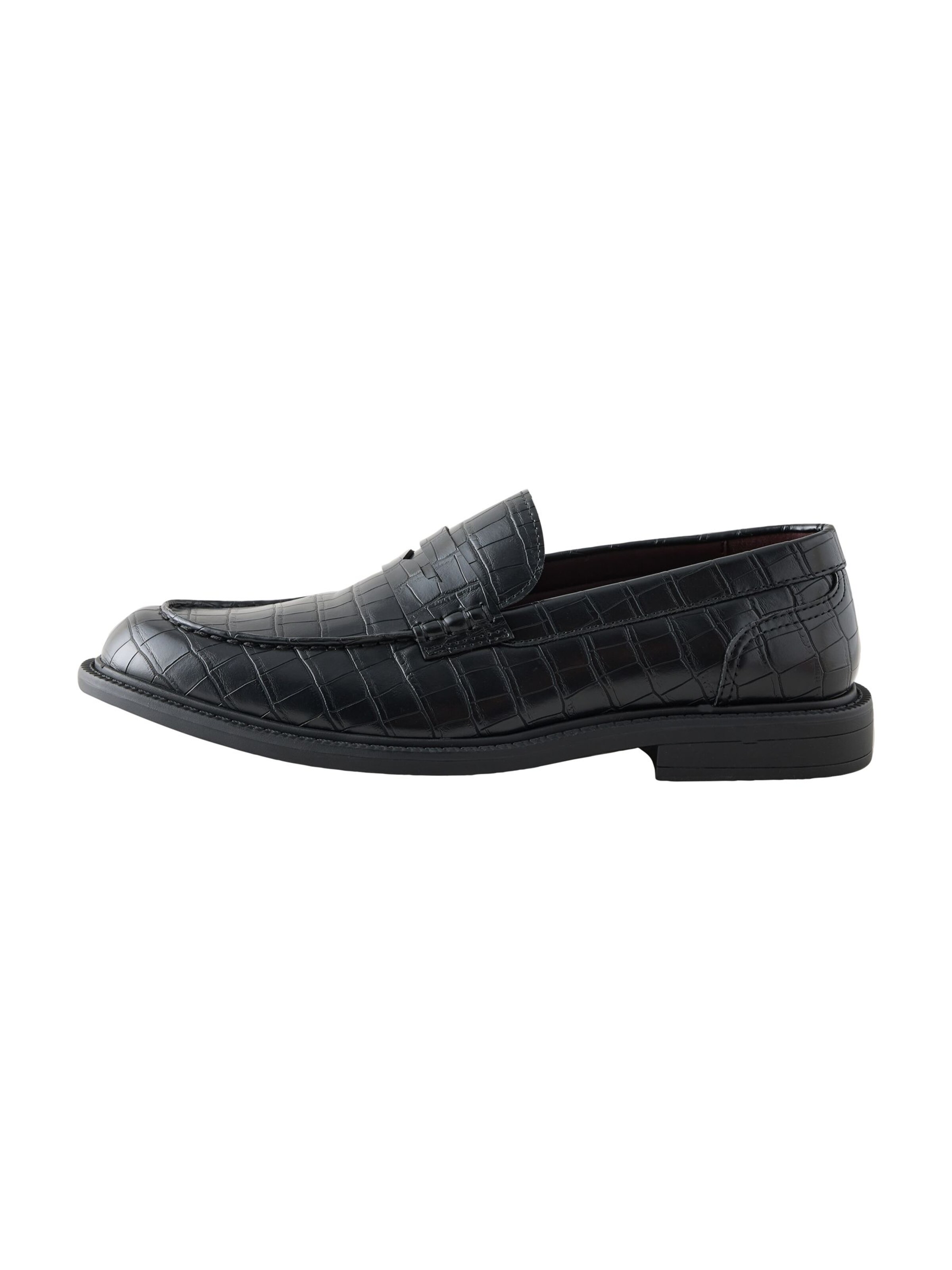 Next Slipper in Schwarz: Vorderseite