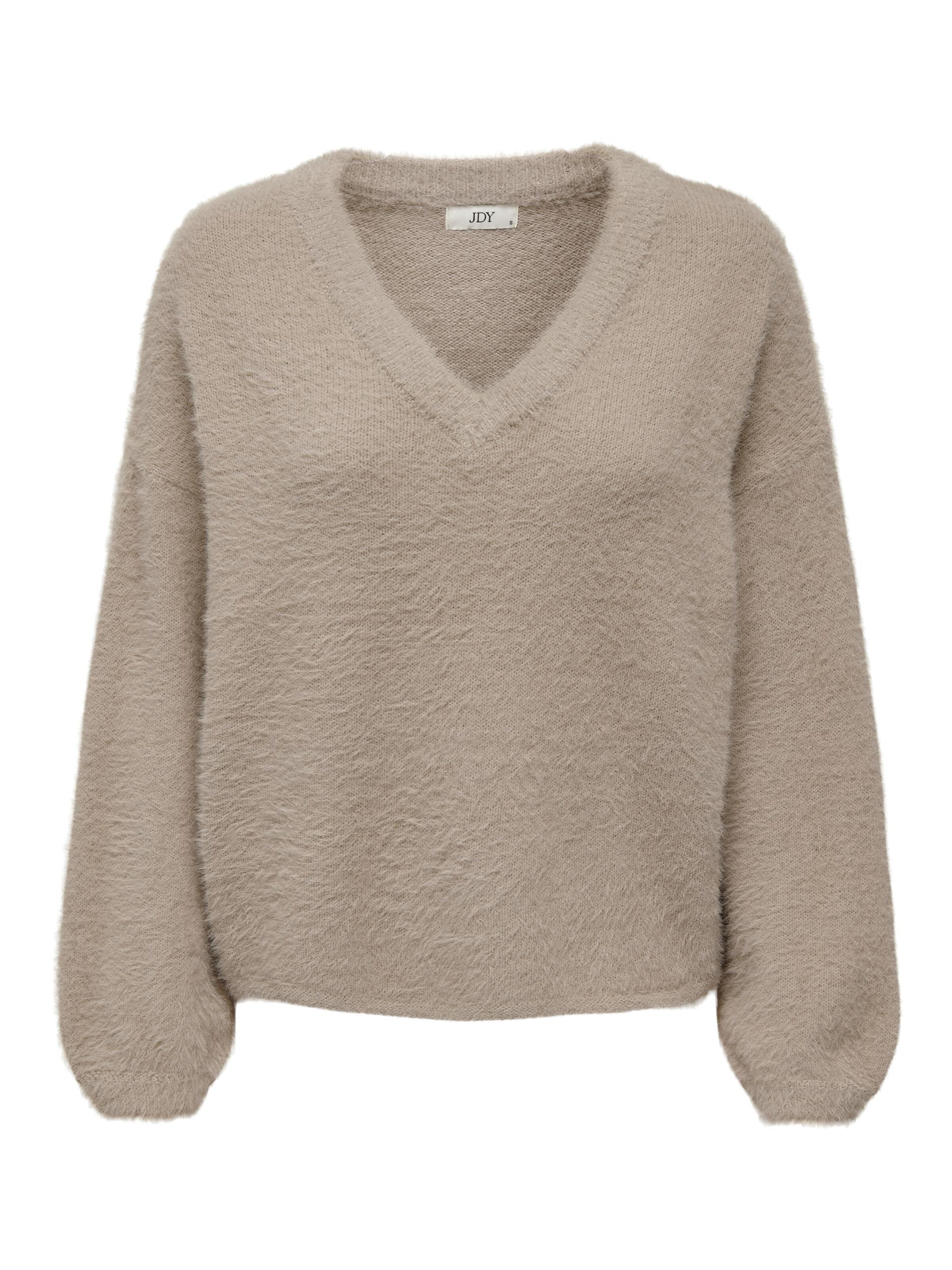 JDY Pullover 'Jola' in Beige: Vorderseite