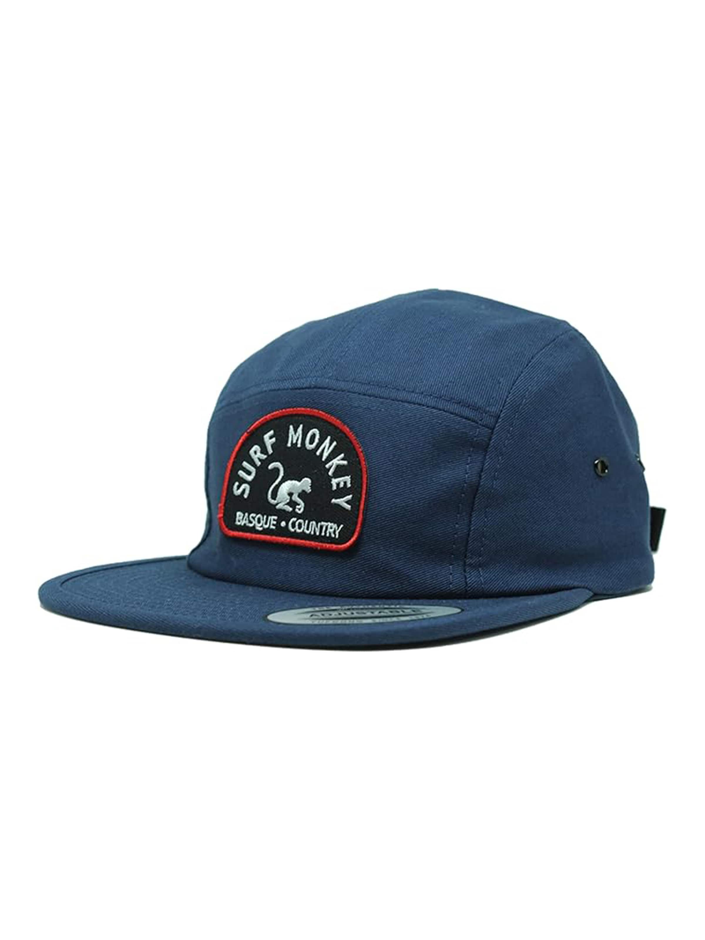 Cappello da baseball sportivo di Surf Monkey in blu: frontale