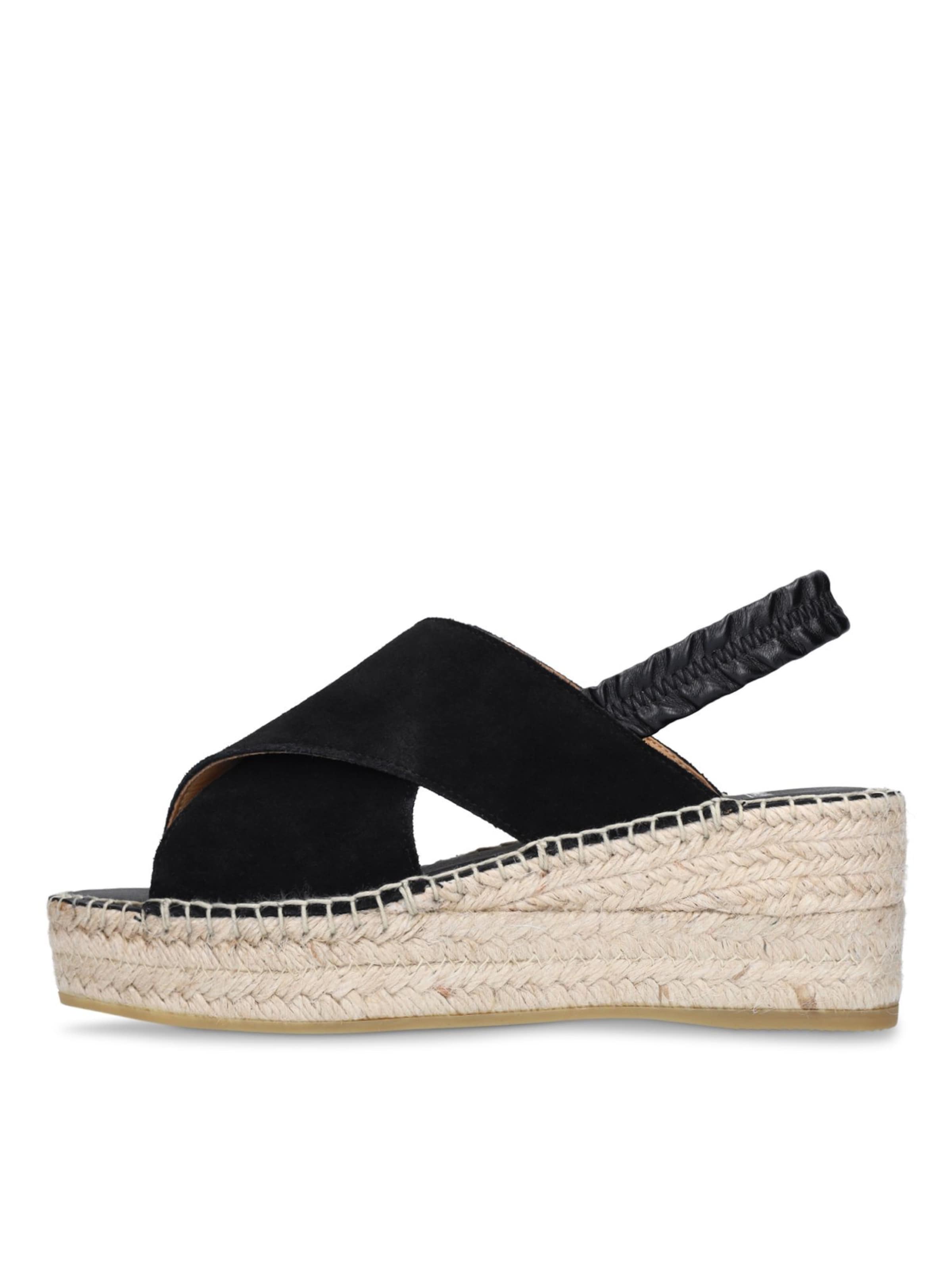Sandales MANFIELD en noir