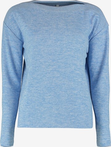 Hailys T-shirt 'Paola' i blå: framsida
