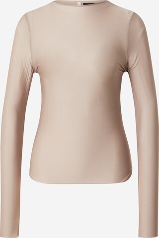 WEEKDAY Shirt 'Allison' in Beige: predná strana