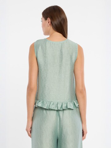 Ana Alcazar Top 'Dorell' in Green