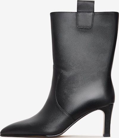 Botine pe 36 CESARE GASPARI pe negru, Vizualizare produs