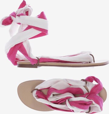 HALLHUBER Sandalen 39 in Pink: predná strana