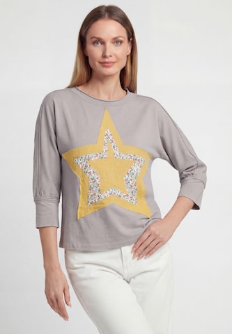 T-shirt CALEY en beige : devant
