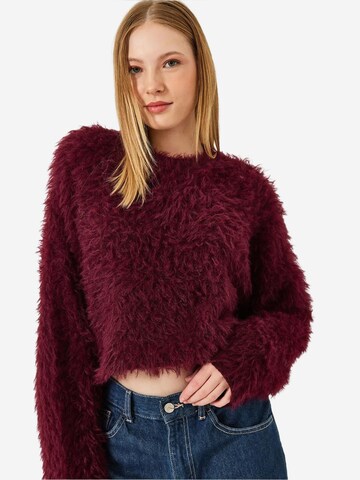 Bianco LucciPulover 'Pullover' - crvena boja