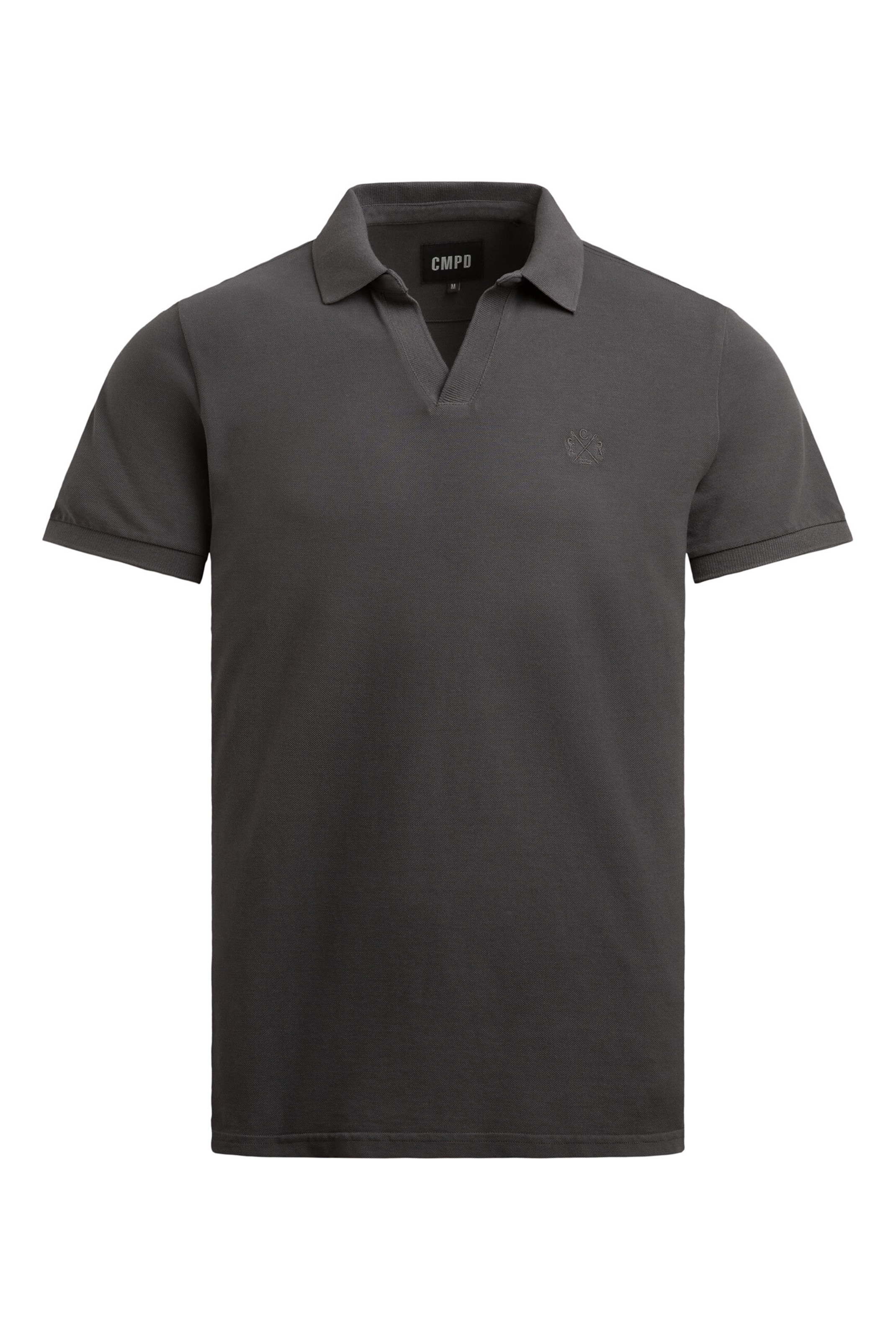CAMP DAVID Shirt in Grey: front