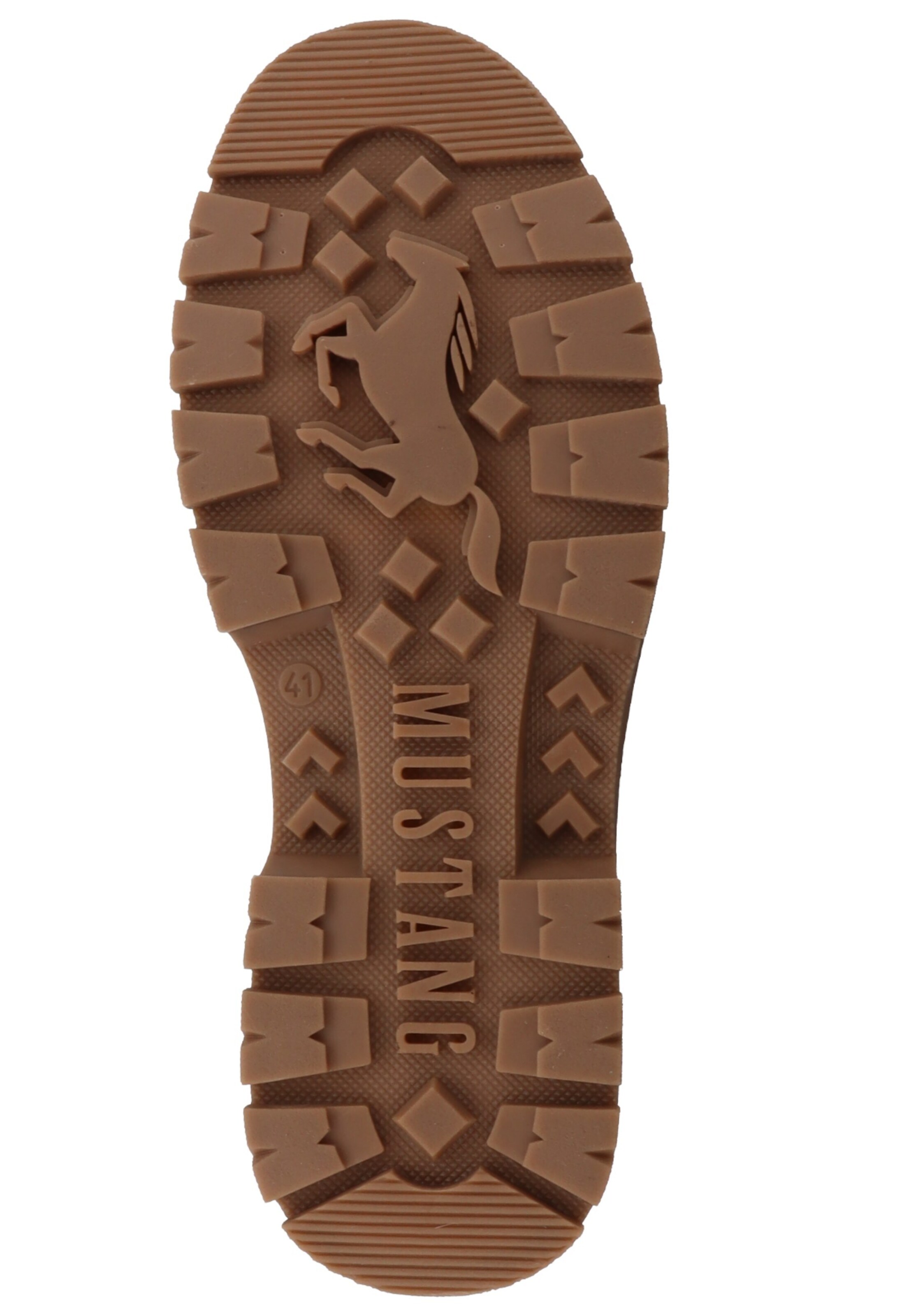 MUSTANG Lace-up boots in Brown