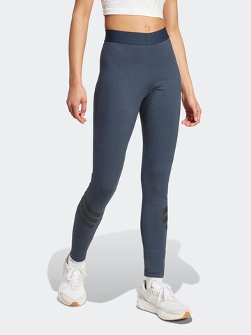 ADIDAS SPORTSWEAR Skinny Fit Спортен панталон 'Future Icons' в синьо: отпред