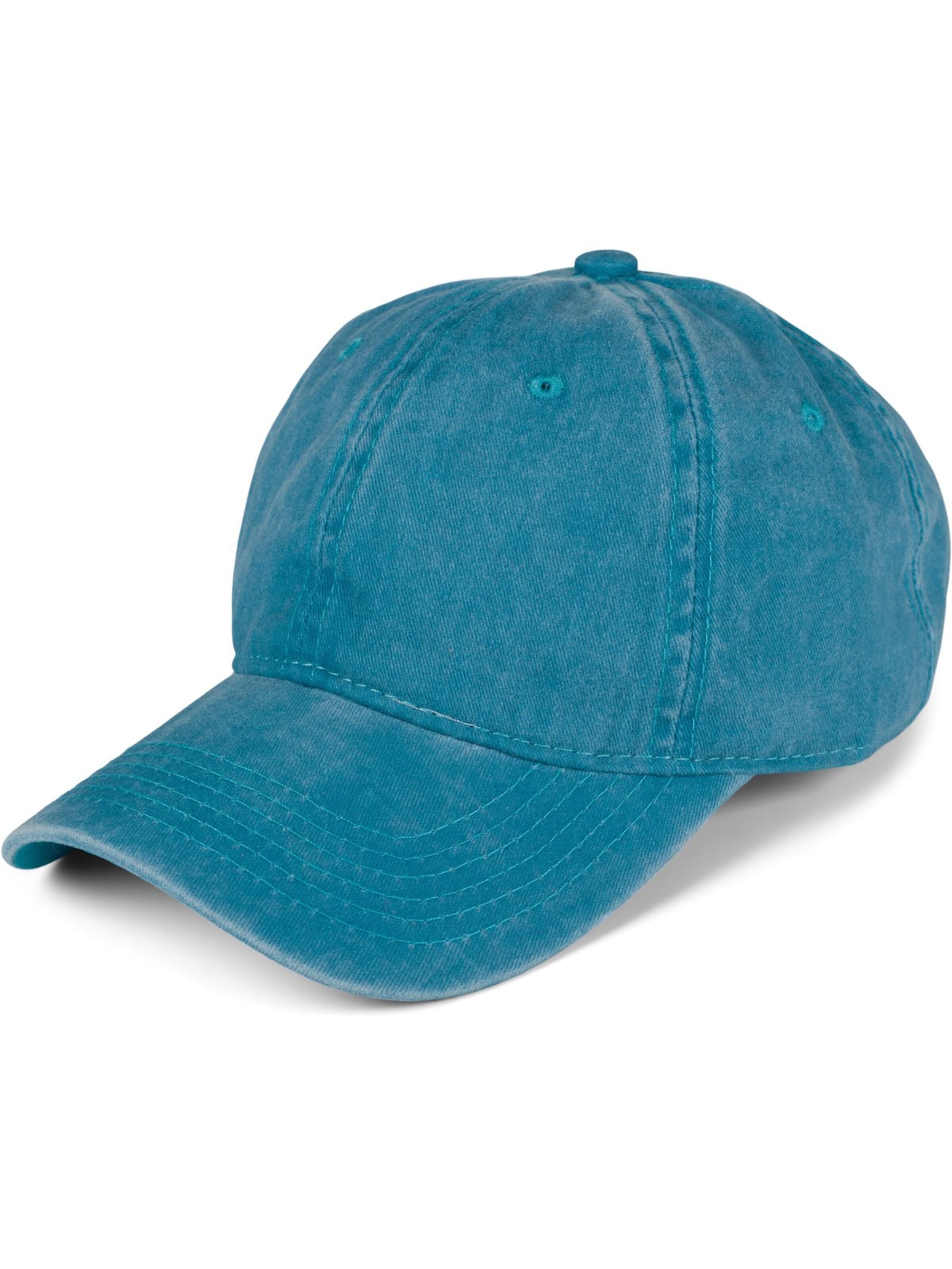 styleBREAKER Cap 'Vintage Baseball Cap Washed Used Look'‌ in 54-64 in türkis, Produktansicht