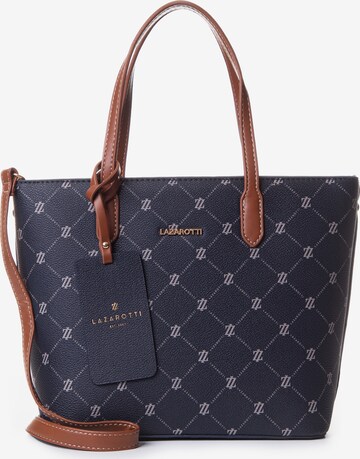 Lazarotti Handbag 'Palermo' in Blue: front