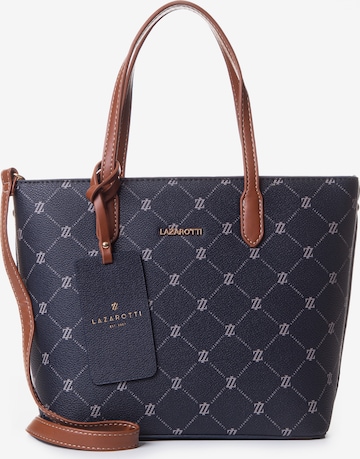 Lazarotti Handbag 'Palermo' in Blue: front