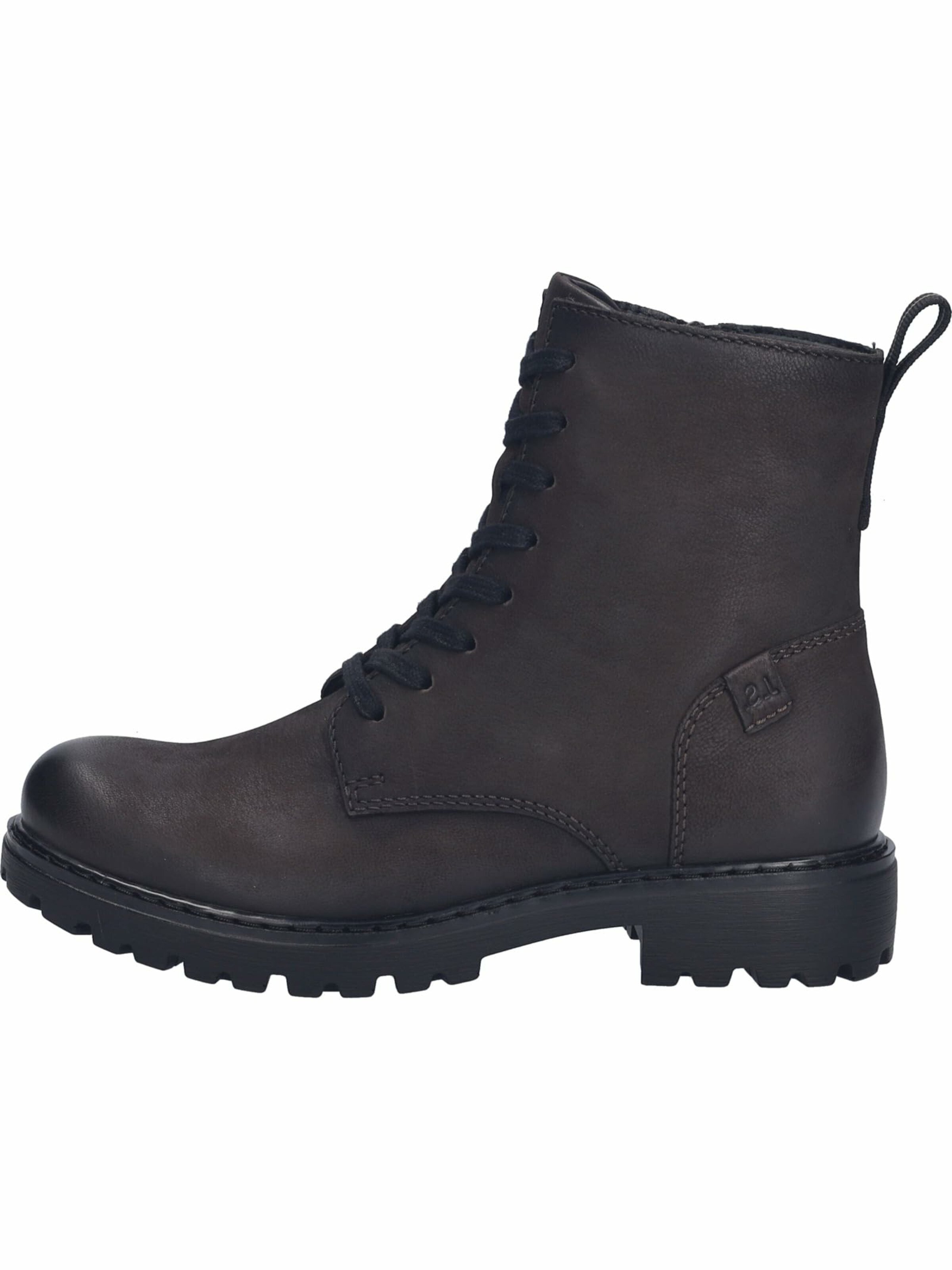 JOSEF SEIBEL Schnürstiefel in Schwarz