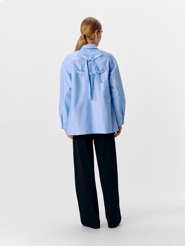 Chemisier 'ZANE' OBJECT en bleu