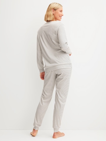 CALIDA Pyjama 'Sweet Dreams'‌‌‌‌‌‌‌‌ in Beige