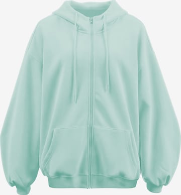 Sweat-shirt MYMO en vert : devant