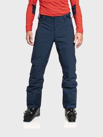 Regular Pantalon outdoor 'Weissach' Schöffel en bleu
