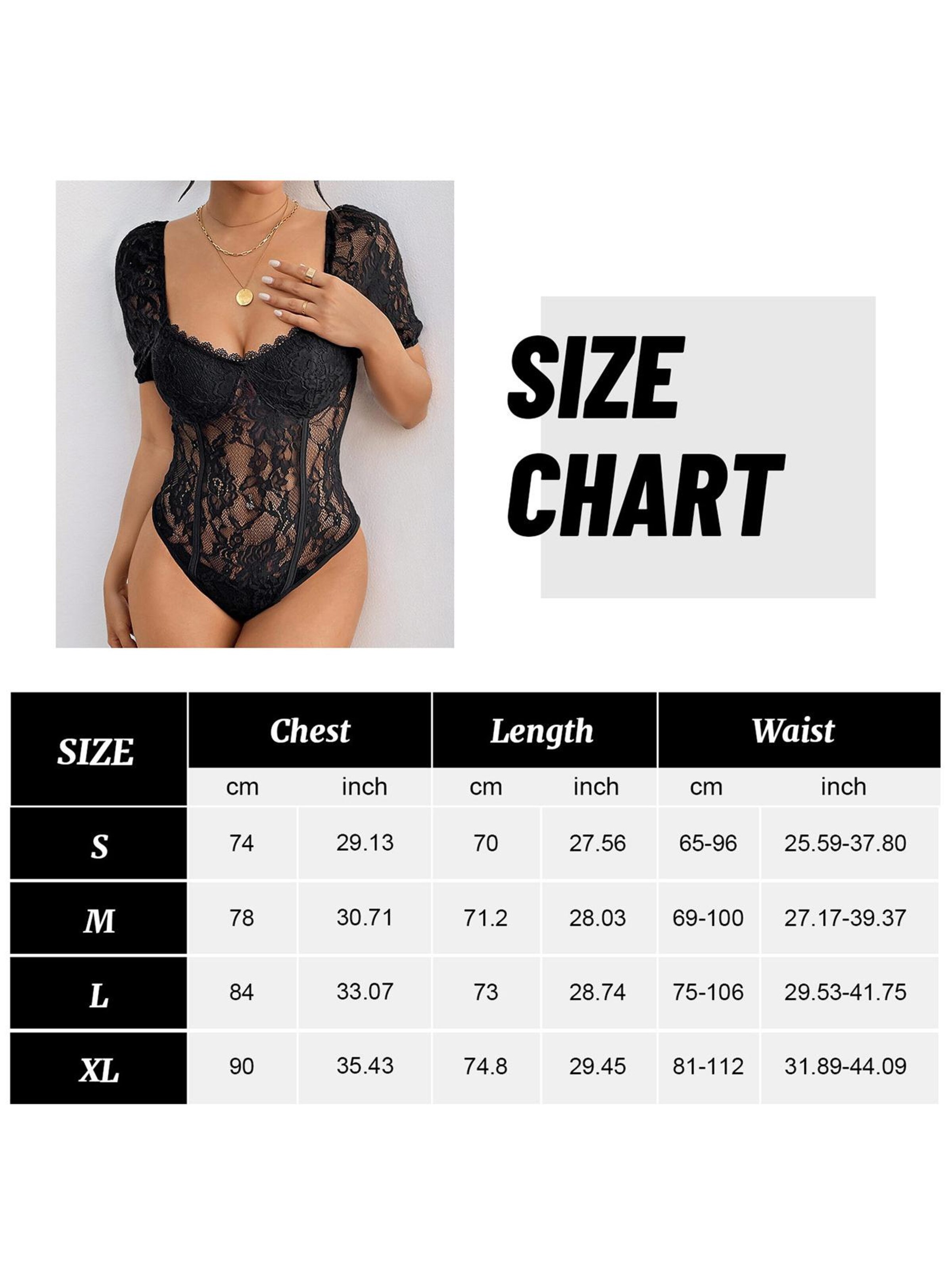MEETWEE Body in Zwart