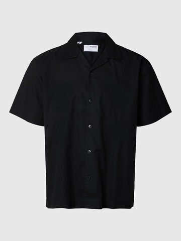 SELECTED Regular fit Overhemd in Zwart
