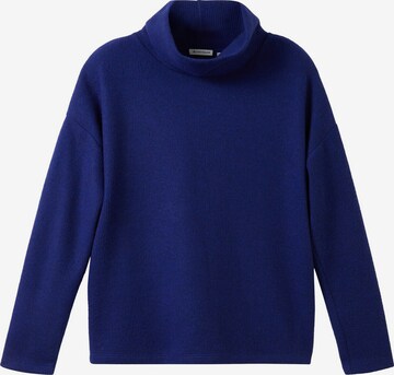 TOM TAILOR Sweater in Blue: front