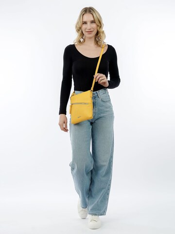 TAMARIS Shoulder Bag ' TAS Alessia ' in Yellow: front