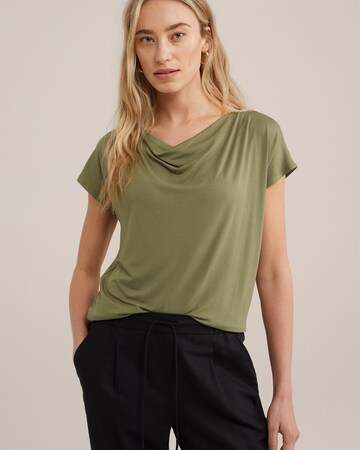 T-shirt WE Fashion en vert