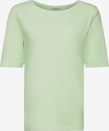 ESPRIT Shirt in Groen: voorkant