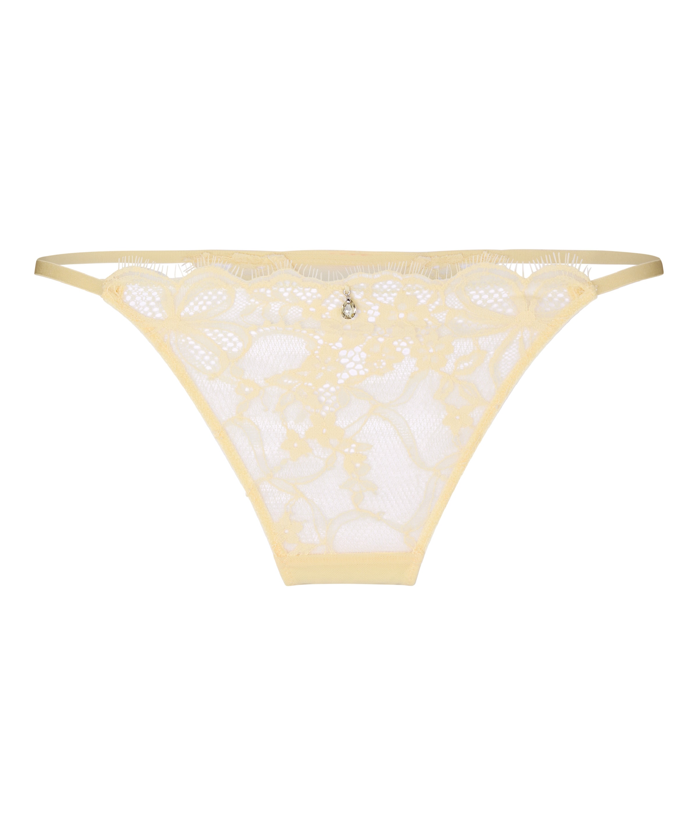 Hunkemöller String 'Prina' in Gelb: Vorderseite