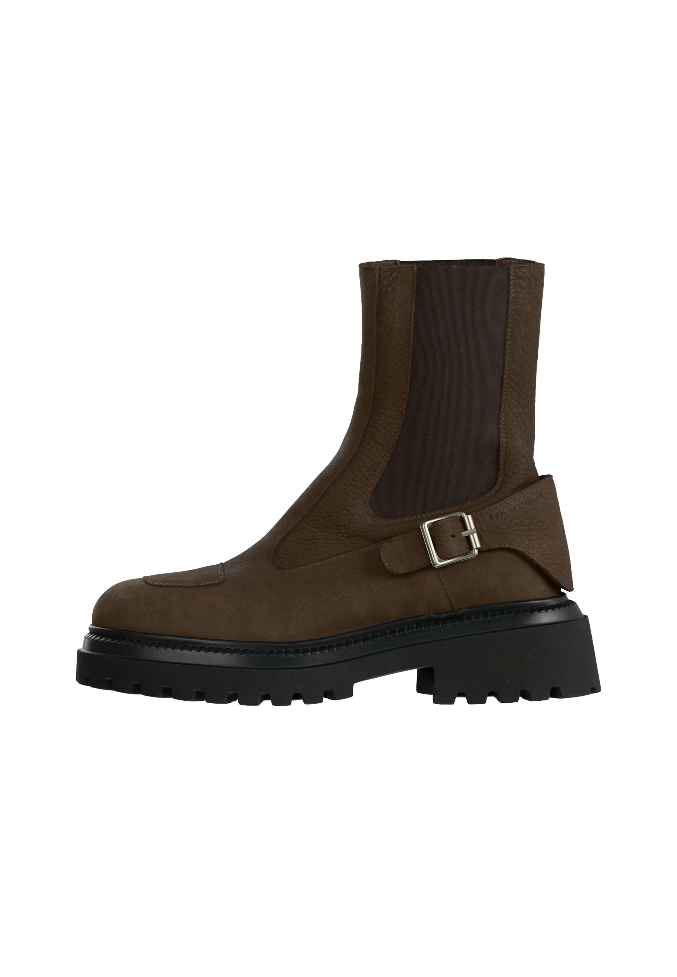 Copenhagen Studios - Botas Chelsea '950' en marrón: frente