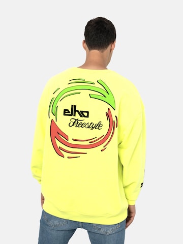 elho Sweatshirt in Geel