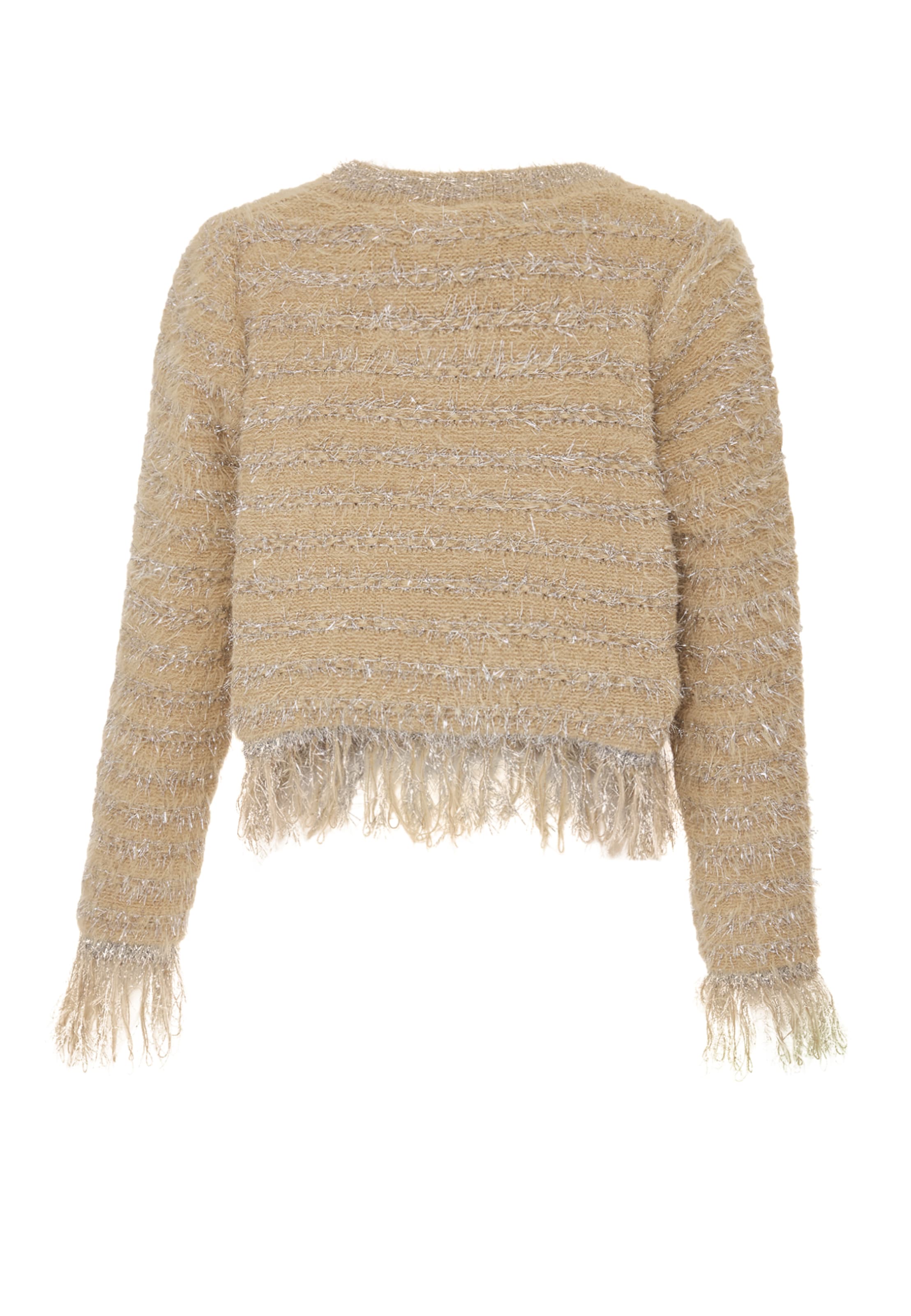 NALLY Cardigan i beige