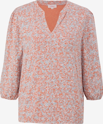 s.Oliver Blouse in Orange: front