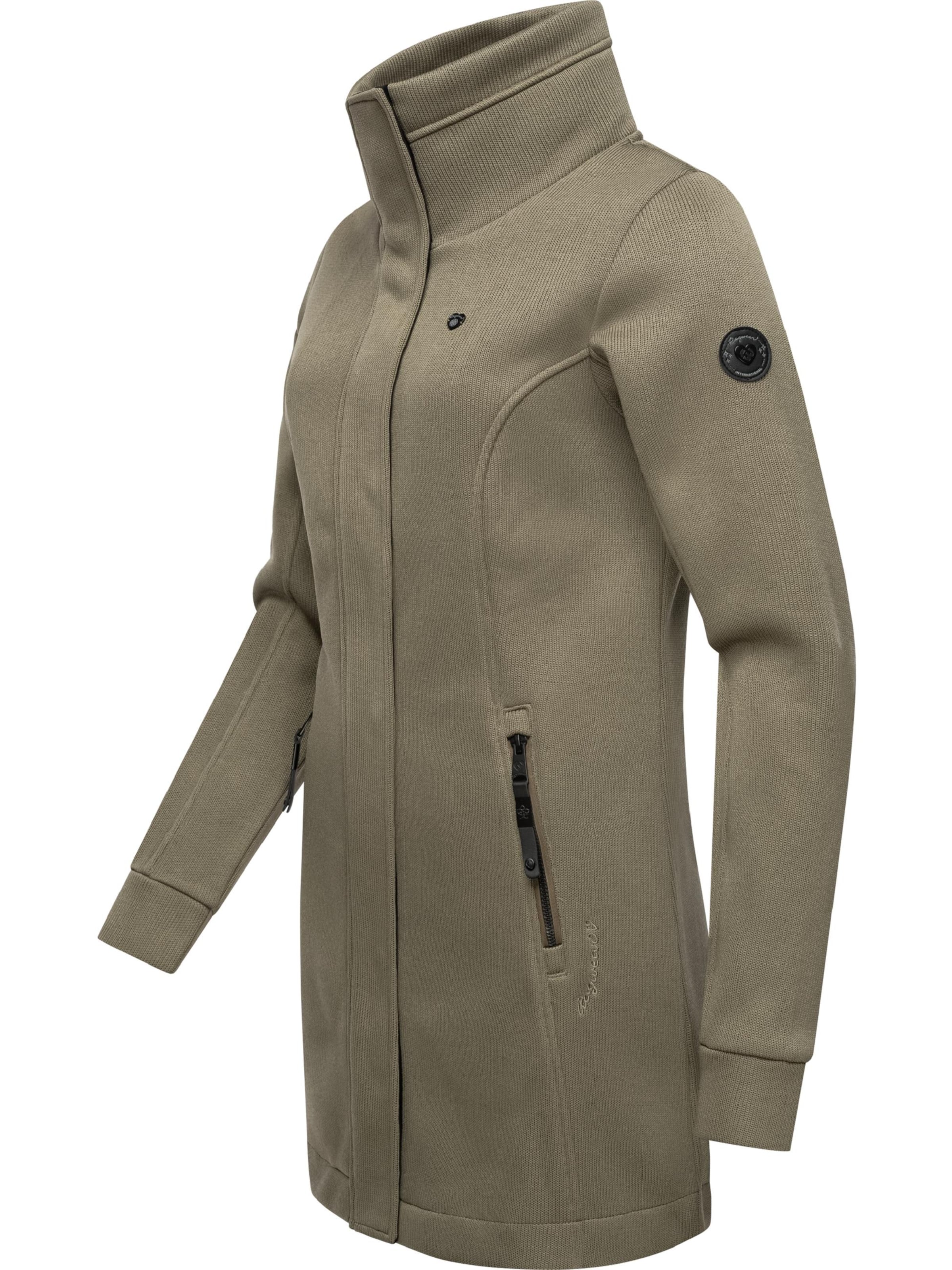 Ragwear Ζακέτα φούτερ 'Letrice' σε καφέ