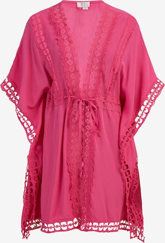 IZIA Kimono in Roze: voorkant