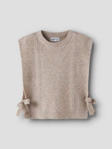 NAME IT - Jersey en marrón